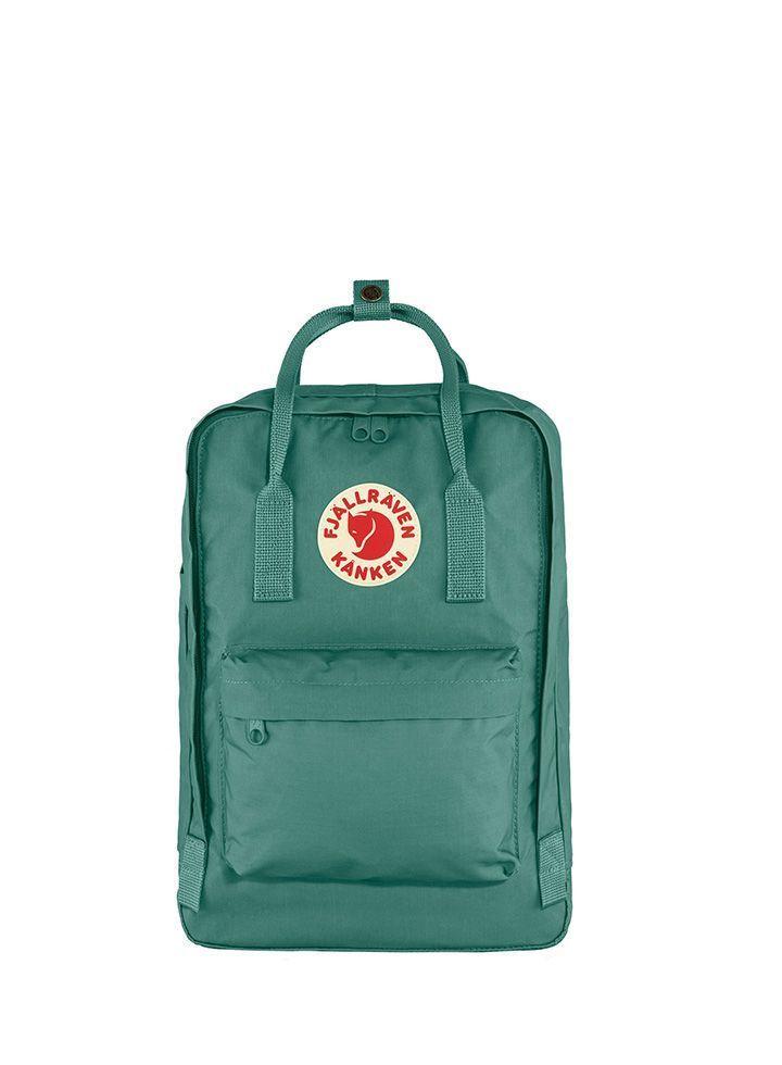Mochila Fjallraven mochila--kanken-laptop-15-frost-green resistente y funcional para uso diario