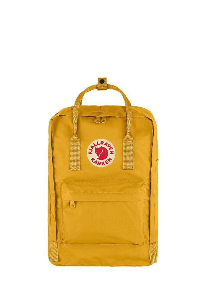Mochila Fjallraven mochila--kanken-laptop-15-ocre resistente y funcional para uso diario