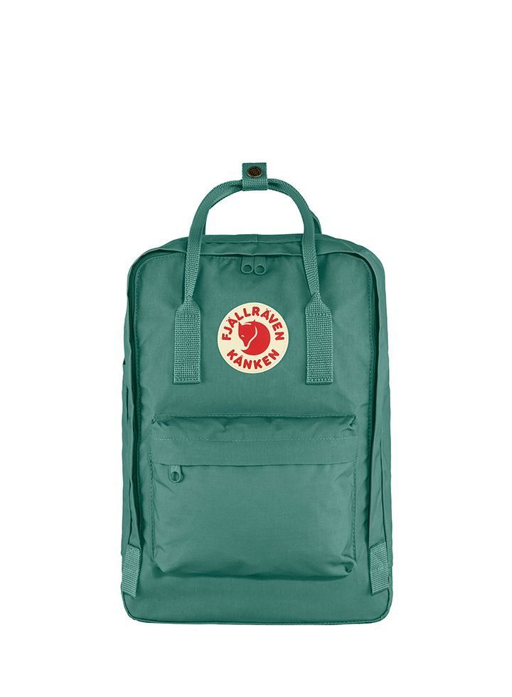 Mochila Fjallraven mochila--kanken-laptop-17-frost-green resistente y funcional para uso diario