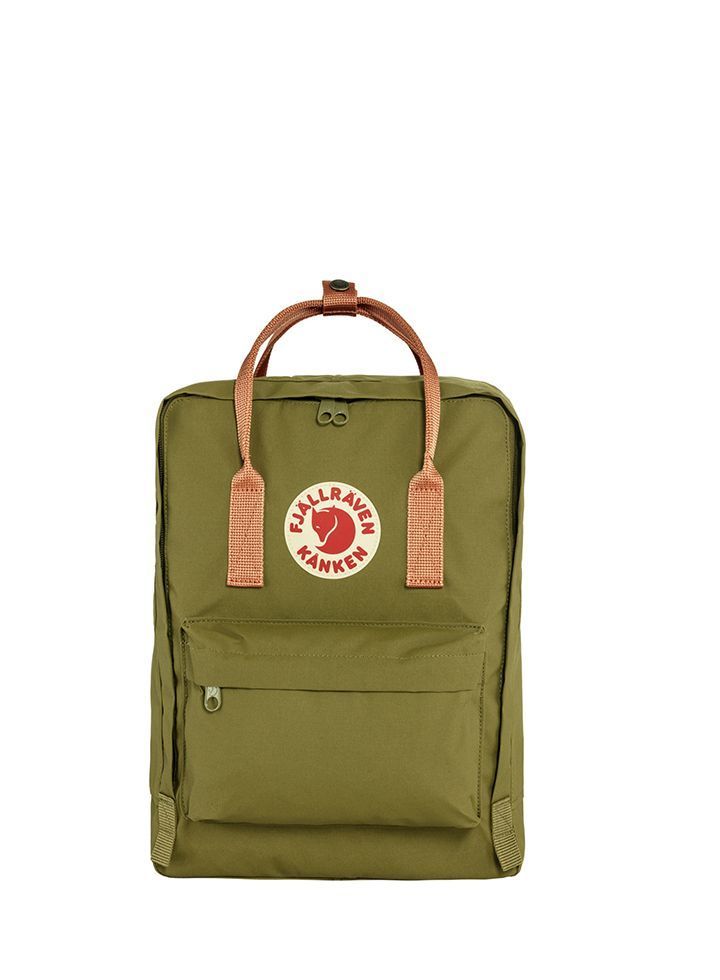 Mochila Fjallraven mochila--kanken_-green-peach_barcelona resistente y funcional para uso diario