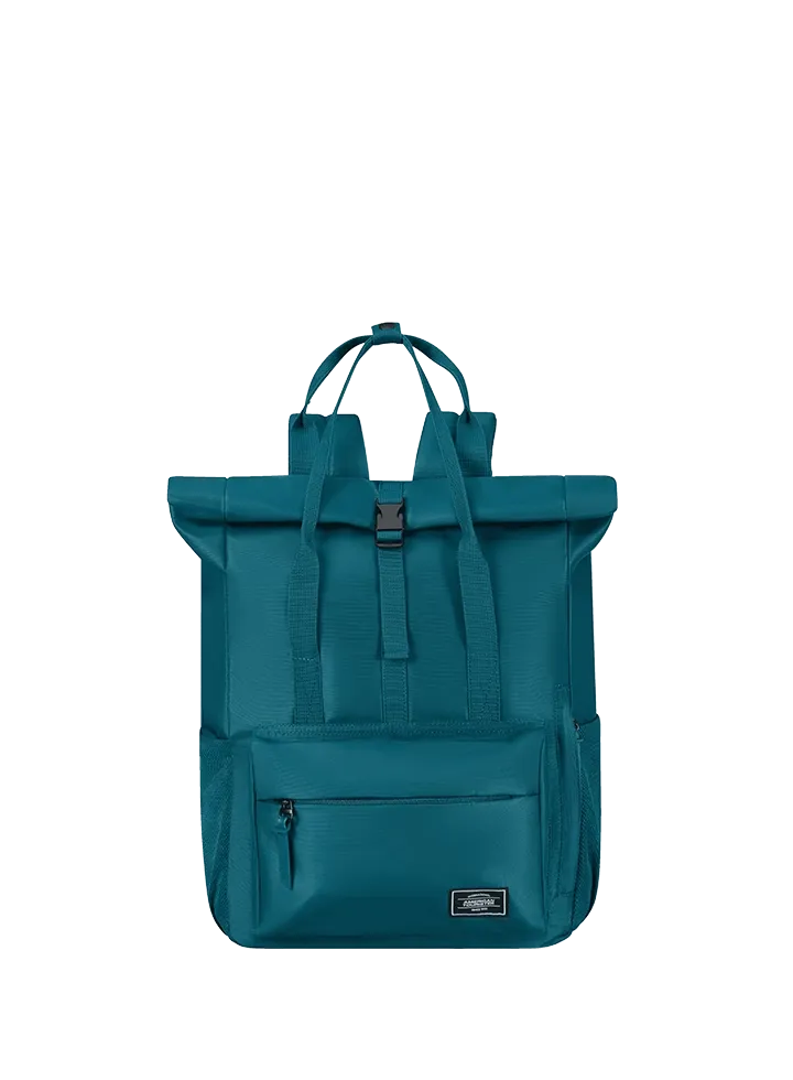 Mochila urbana Urban Groove American Tourister, vista principal, diseño urbano, bolsillos prácticos y formato cómodo