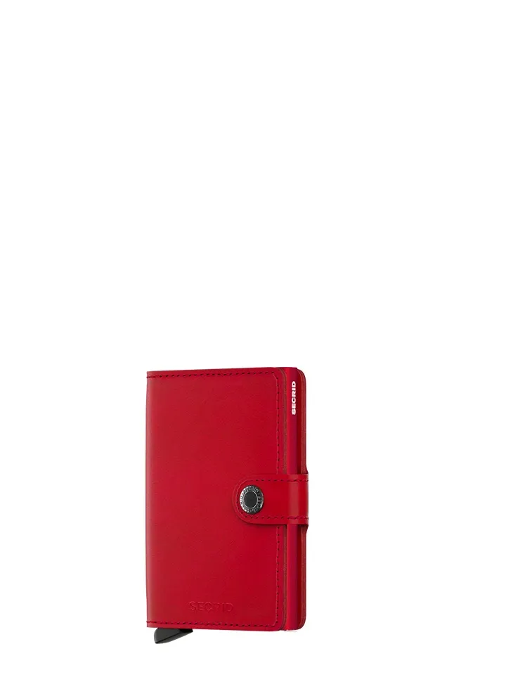 Tarjetero metálico Secrid _miniwallet_rojo_af100cc778ce80af1c12f6dbecde182d con diseño compacto