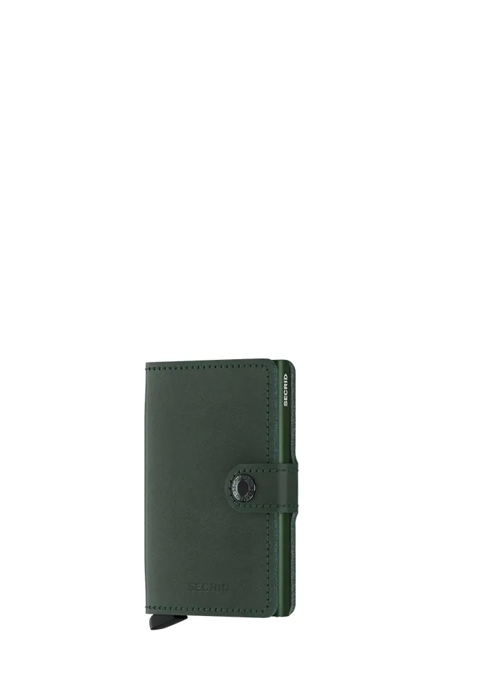 Tarjetero metálico Secrid _miniwallet_verde_ae9abde3be3e30ab2a893f9dd45db1b9 con diseño compacto