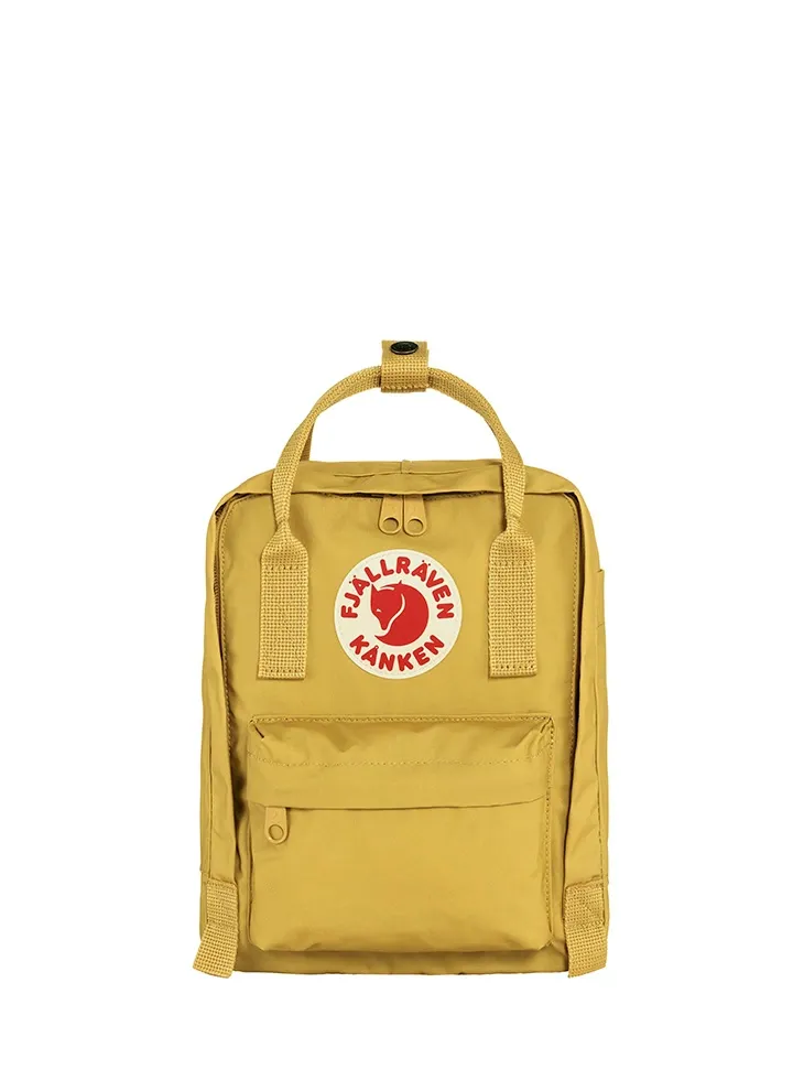 Mochila Fjallraven mochila--kanken-mini-kantarell resistente y funcional para uso diario