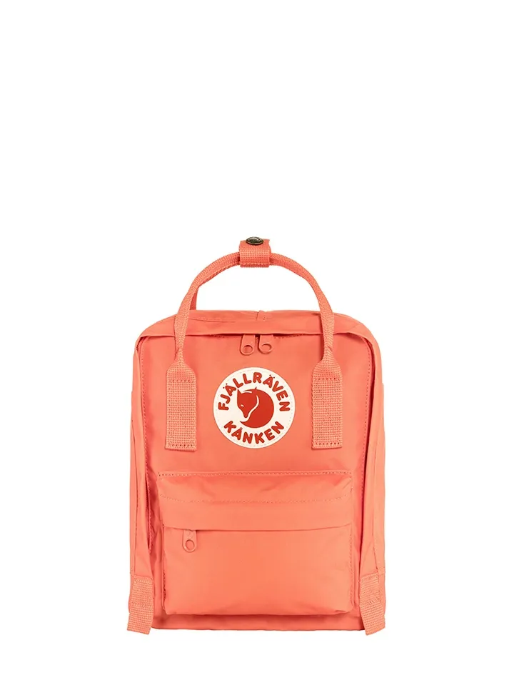 Mochila Fjallraven mochila--kanken-mini-korall resistente y funcional para uso diario