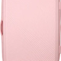 Maleta mediana Soundbox American Tourister, vista principal, carcasa rígida, ruedas 360° y diseño resistente