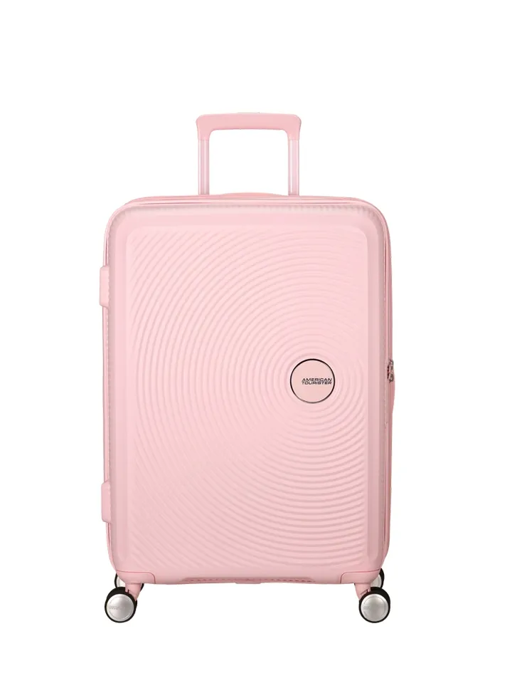 Maleta vsbinsSoundbox American Tourister, vista principal, carcasa rígida, ruedas 360° y diseño resistente