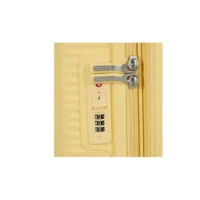 Maleta de cabina Soundbox American Tourister en color amarillo pastel, vista principal