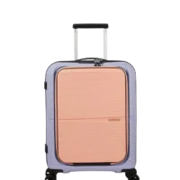 Maleta de cabina American Tourister, vista principal, carcasa rígida, ruedas 360° y diseño resistente