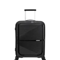 Maleta de cabina American Tourister, vista principal, carcasa rígida, ruedas 360° y diseño resistente