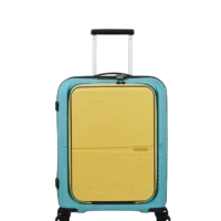 Maleta de cabina American Tourister, vista principal, carcasa rígida, ruedas 360° y diseño resistente