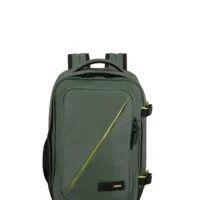 Mochila de cabina Take2Cabin American Tourister en color verde bosque, vista principal