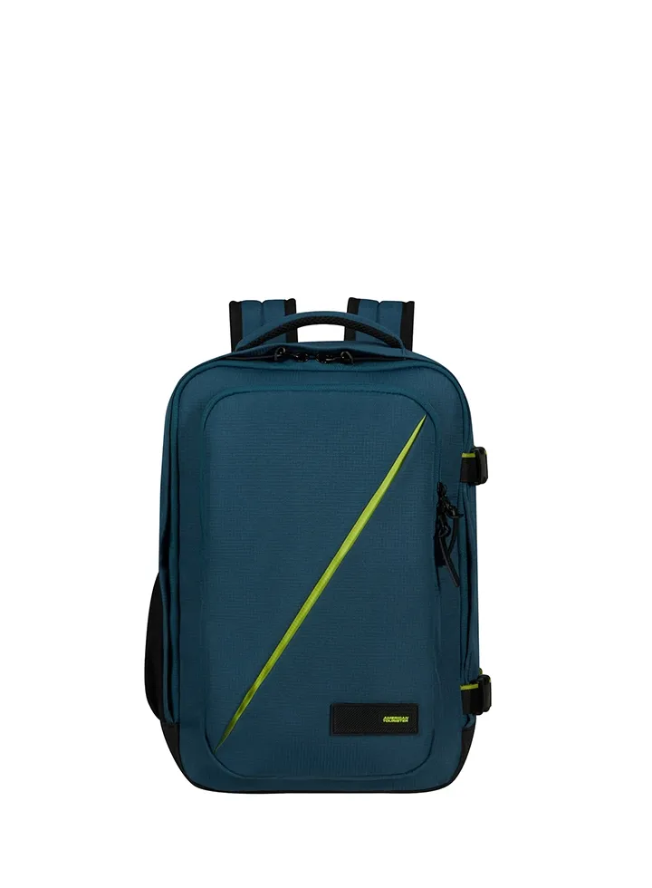 Mochila de cabina Take2Cabin American Tourister en color azul Harbor, vista principal