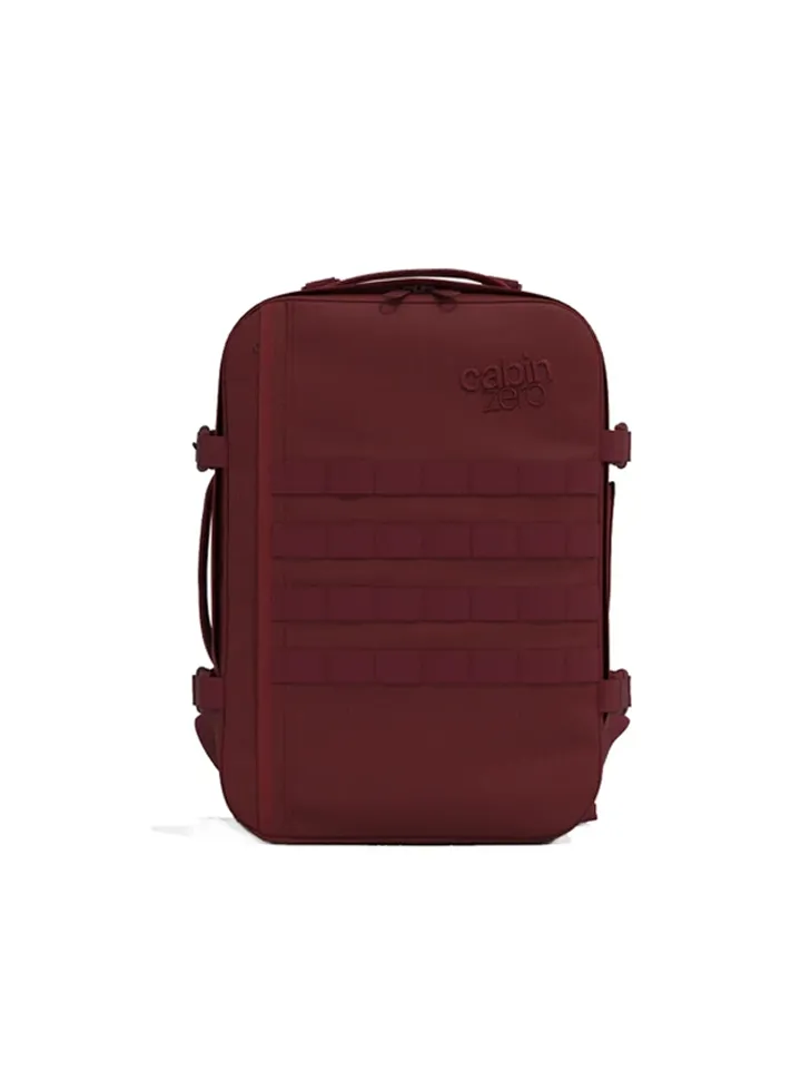 Mochila CabinZero Military 36L Marrakech, vista de producto para viaje y cabina