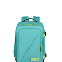 Mochila de cabina Take2Cabin American Tourister en color turquesa, vista principal