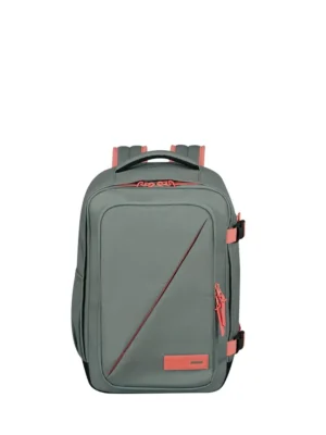 Mochila de cabina Take2Cabin American Tourister, vista principal, diseño urbano, bolsillos prácticos y formato cómodo