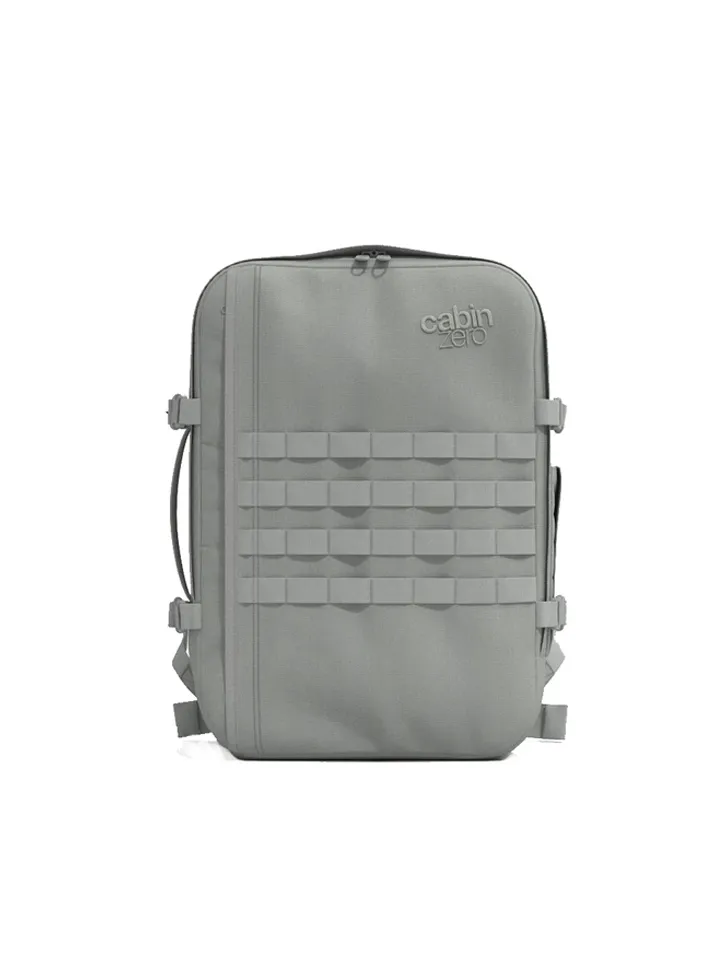 Mochila CabinZero Military 36L Frosty Morning, vista de producto para viaje y cabina