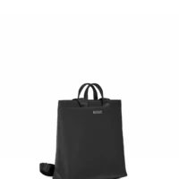 mochila Babau Boogie S en color negro, vista frontal para uso diario