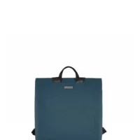 mochila Babau Boogie S en acabado Delta Navy, vista frontal para uso diario