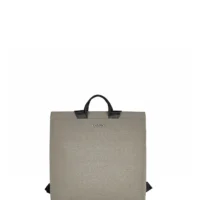 mochila Babau Boogie S en acabado Taupe, vista frontal para uso diario