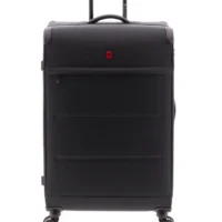 maleta viaje grande gladiator helios negra vista frontal