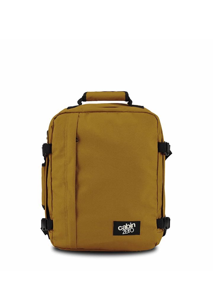 Mochila CabinZero Classic 28L Orange, vista de producto para viaje y cabina
