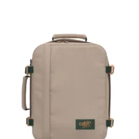 Mochila CabinZero Classic 28L Cebu Sands, vista de producto para viaje y cabina